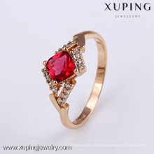 11824- Xuping Elegant Hot Jewelry Ladies Gold Finger Ring Jewelry